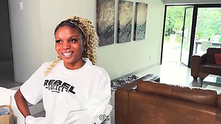 I knew this BIG TITS EBONY TEEN wanted LA bad enough guess h