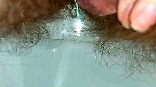 You Are My Toilet, You Are My Cleaner for Licking My Hairy Pussy