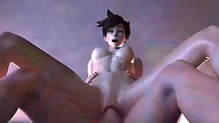 Hot porn game creampie &amp blowjob scenes 3d hentai