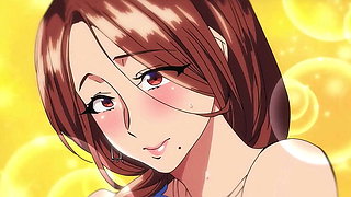 Brunette Milf Public vibrator hentai animation