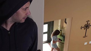 Sexy babe dominated and rough fucked