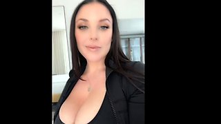 Mexicana blowjob with her big boobs