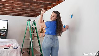 Look At Her Now: Home Reno with Scott Nails and Bubble Butt Brunette Mandy Waters