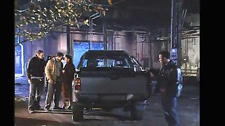 Vintage Italian Gangbang: Double Penetration Hard Fuck for Slut