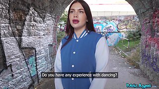 Public Agent Presents: You Could Be A Dancer - Hot Brunette Apra Shay