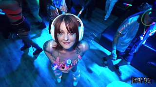 Shameless teen mind-blowing adult clip