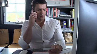 Peta And The boss ft. Peta Jensen: Blowjob, Doggy  Cowgirl Porn