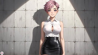 Pixie Cut, Strip, Bouncing, and Little Rope Bondage