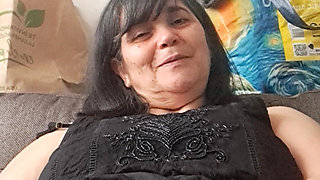 Mature Mom with a Hairy Pussy