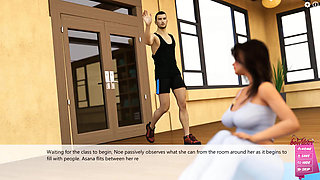 Noemi's Toscana rebirth: hot girl doing yoga ep 14