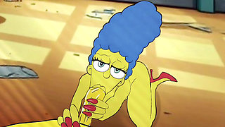 Police Sex Story. Married Housewife Fucks with Sheriff for Her Husband. a Cartoon Parody. Animation. Comic. Parody Simpson