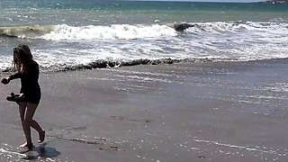 Experience the Ultimate POV Blowjob on Nichols Beach