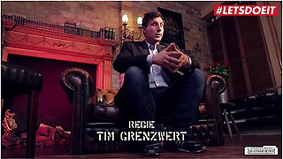 Milf Boss Stella Star Fucks Lucky Man During Interview