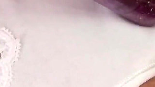 My girlfriend Jewels West a naughty 18 year old with golden hair enjoys and masturbates with a sex toy