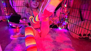 Amateur brunette ariana marie solo toying