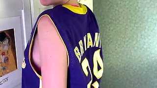 Emo teen Becka solo webcam masturbation