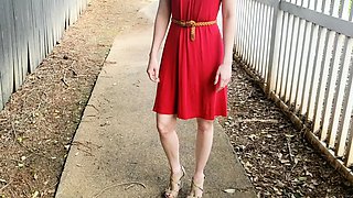 Blonde emo amateur solo masturbation