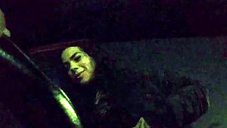 Sexy Street Hookers Show Tits and Shake Ass in Public