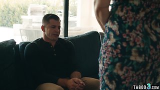 mommy gave a lesson to her  student