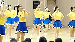 Japanese Cheerleader Miniskirt Upskirt