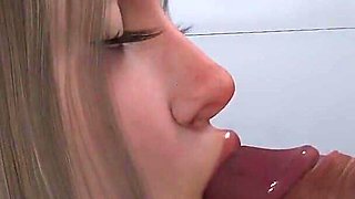 Step Daughters Cum Swapping & Sucking off Daddy