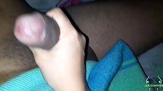 Step Sister Mou Smith Catches Hard Cock and Plays with Wet Pussy - Amateur Desi Indian Aunty Masturbation