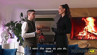 Mommy4k. this hot mom tempted her stepdaughter's bf and doesn't regret it