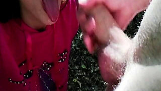 Lollo and Lara caught fucking in the woods