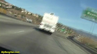 Crazy MILF rough bangvan DP fucked