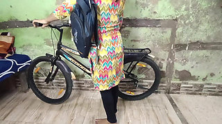 After Coming Home From College, the Desi Girl Was Hard by Her Boyfriend.