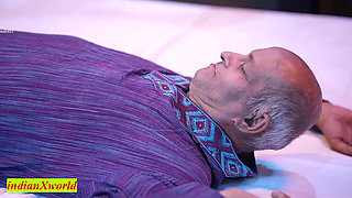 Old Budda Fucking Two Beautiful Girl Viral Threesome Sex