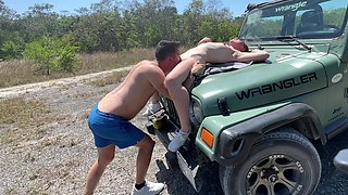 Eating Pussy in Sex, She's Fingering but Herself, Outdoor Pussy Eating, Car Sex Masturbation