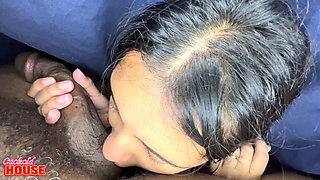 Married Girl Cheating on Her Cuckolded Husband with His Well-endowed Friend