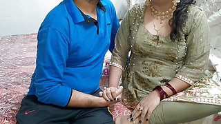 Brother-in-law gives gifts to sister-in-law on her wedding anniversary