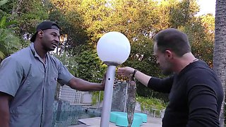 Pool Boy Fucks Wife While Husband Watches