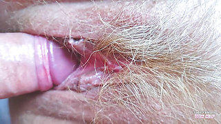 Lover Slides Tiny Cock into my Hungry Hairy Married Pussy (homemade natural bigtits mature cheat bbw_wife)