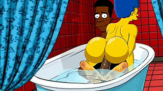 Cuckold's Wife Doesn't Like Being Alone. Cartoon Parody.