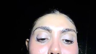 Two horny latinas suck and ride hard cock outdoor live at se