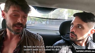 Rides make Roxas Estheim horny and let his pal Julian Shul fucks him