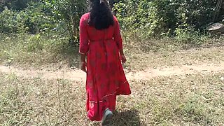 Laxi Ammu Magilmathi outdoor forest sex hot Indian housewife pussy fucked 4k