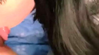 Hot Latina Teen Khave Sot Sucks DennisTattoo's Big Dick - Blowjob & Creamy Finish