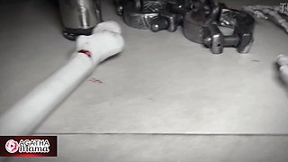 Agatha Mama in: HALLOWEEN Night, COUGAR Prisoner Gets Penetrated by BIG BLACK COCK - Free-for-all