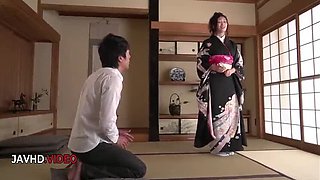 Reiko Kobayakawa Hot Japanese MILF Seductive Blowjob Uncensored