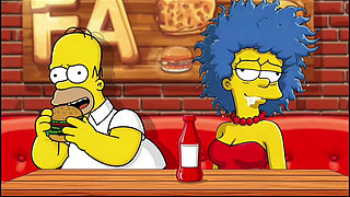 Slutty Cuckold Wife Compilation. Cartoon, Simpson Parody