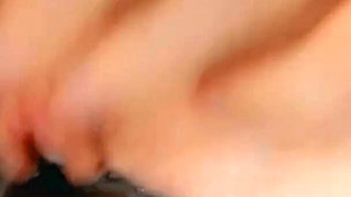 I Stretch My Tight Pussy with a Black Cock