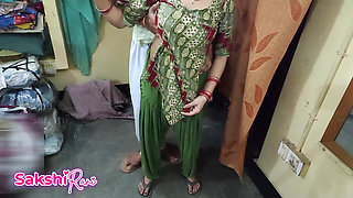 Sasur Tries To Seduce Her Charming Bahu During house working Night 4K Video