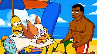 Beach Tramp. Married Housewife Gets Boinked On The Beach. Toon Parody. Compilation. Finest Toon.