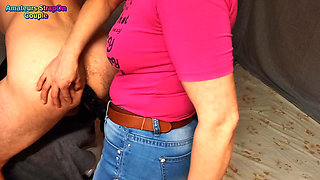 Homemade Night Session Massive Dildo Deep Anal Pounding From Behind.