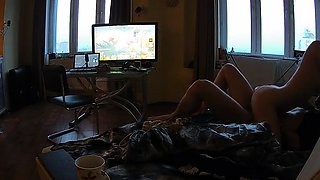 Amateur couple hidden cam