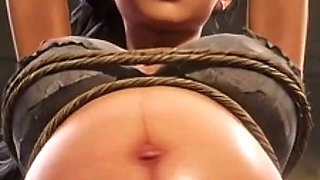 18 Year Old Indian Pregnant Girl Tied in Bondage - Begging for More Cum Inside Her
